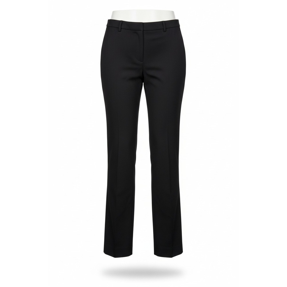 Pendleton 8P Black 100% Virgin Wool Straight Leg Lined Career Pants PH219-20677